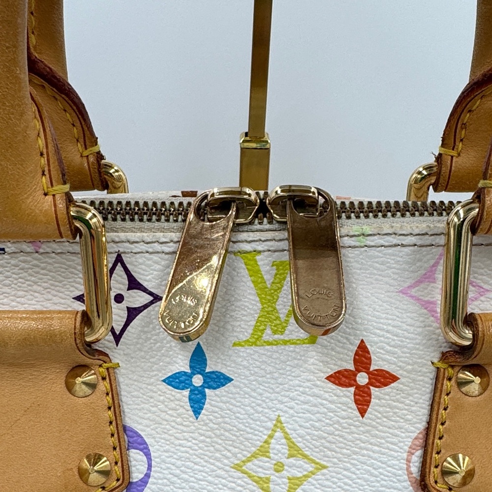 Louis Vuitton White Murakami Alma - Picture 3 of 12